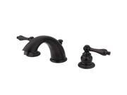 VICTORIAN WIDESPREAD LAVATORY FCT W LEVER HDL Oil Rubbed Bronze Finish