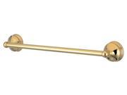 VINTAGE 24 TOWEL BAR Polished Brass Finish