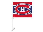 Montreal Canadiens Car Flag W Wall Bracket