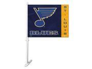 St. Louis Blues Car Flag W Wall Bracket