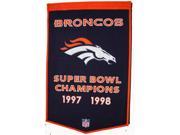 Winning Streak Sports 77070 Denver Broncos Banner