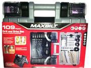 Maxbilt Drill and Drive Set 109 Pieces
