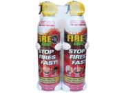 Fire Gone 2 fg 7209 16 oz Fire Gone Suppressant With Bracket 2 Pk