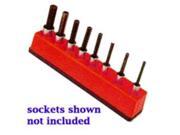 3/8 in. Drive Universal Magnetic Red Socket Holder 10-19mm 3/8 in. Drive Universal Magnetic Red Socket Holder 10-19mm