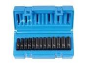 Grey Pneumatic 1203M 3 8in Drive 13 pc Std. Length Metric Set 12 Point