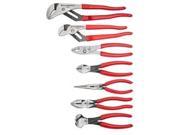7 Piece Mixed Dipped Handle Plier Set