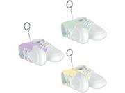 Baby Shoes Photo Balloon Holders Case Pack 6