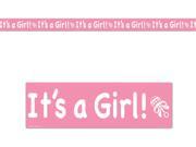 It s A Girl Party Tape Case Pack 12