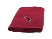 Cardinals 25x50 Applique Bath Towel