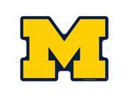 Michigan Wolverines NCAA Automotive Grille Logo on the GOGO