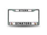 Ottawa Senators Chrome License Plate Frame