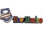 New Mexico PVC Keychain Festive Case Pack 72