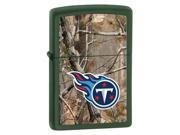 Zippo Camouflaged Tennessee Titans Green Matte Lighter