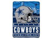 Cowboys 50 x60 Silk Touch Throw Stacked Series