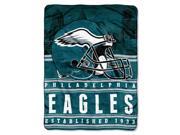 Eagles 50 x60 Silk Touch Throw Stacked Series