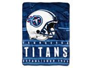 Titans 50 x60 Silk Touch Throw Stacked Series