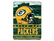 Packers 50 x60 Silk Touch Throw Stacked Series