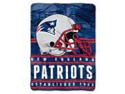Patriots 50 x60 Silk Touch Throw Stacked Series