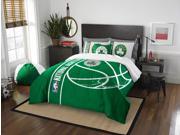 Celtics Full Embroidered Comforter 2 Sham Set