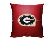 Georgia College 18 x18 Letterman Pillow