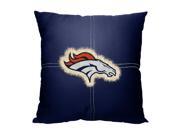 Broncos Letterman Pillow