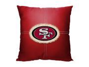 49ers Letterman Pillow