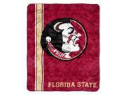 Florida State College Jersey 50x60 Sherpa Throw