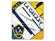 LA Galaxy MLS 50x60 Super Plush Throw