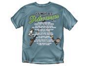You Might Be A Fisherman T Shirt Slate