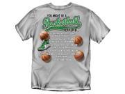 You Might Be A Basketball Player Youth Size T Shirt Grey