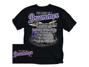 You Might Be A Drummer T Shirt Black
