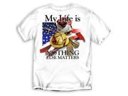 My Life is Firefighting T Shirt White