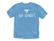 Got Scrubs T Shirt Light Blue