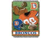 Broncos Vintage 48x60 Tapestry Throw