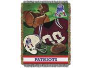 Patriots Vintage 48x60 Tapestry Throw