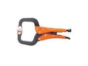 Grip On 6 Epoxy Coated C Clamp With Swivel Tips