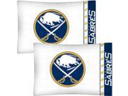 NHL Buffalo Sabres Hockey Set of 2 Logo Pillow Cases
