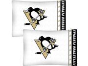 NHL Pittsburgh Penguins Hockey Set of 2 Logo Pillow Cases