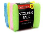 4 Pack 5 x3.25 Pastel Scouring Pads Case Pack 24