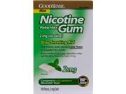 Good Sense Nicotine Gum 2 mg Mint Case Pack 24