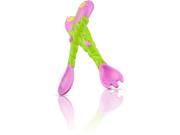 3 D Flower Spoon and Fork Set Case Pack 48