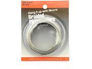 Moore Braided Picture Wire 35 Lbs. 20 Strand 15 Ft. Roll Case Pack 3