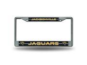 Jacksonville Jaguars NFL Bling Glitter Chrome License Plate Frame