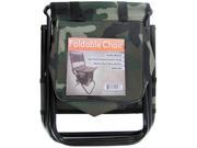 Camouflage Foldable Chair with Zipper Gear Pouch