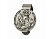 St. Christopher Protect Us Sun visor Clip Perfect Religious Gift