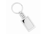 Silver tone Metal Key Ring Engravable Personalized Gift Item
