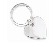 Sterling Silver Heart Key Ring