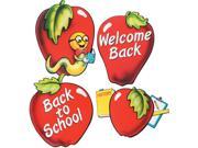 School Days Packaged Apple Cutouts 16 Case Pack 12