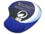 Mouse Pad with Cushion Wrist Support Case Pack 24