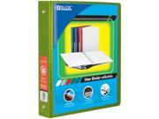 1 Lime Green 3 Ring View Bulk Binder with 2 Pocket Case Pack 12